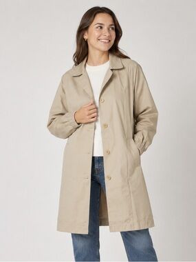 Piazza Sempione Beige Belted Trench Coat 6